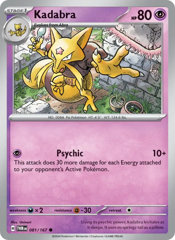 Kadabra 081/167
