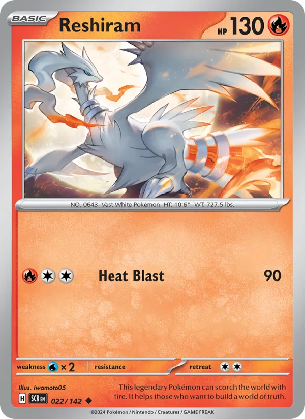 Reshiram 022/142