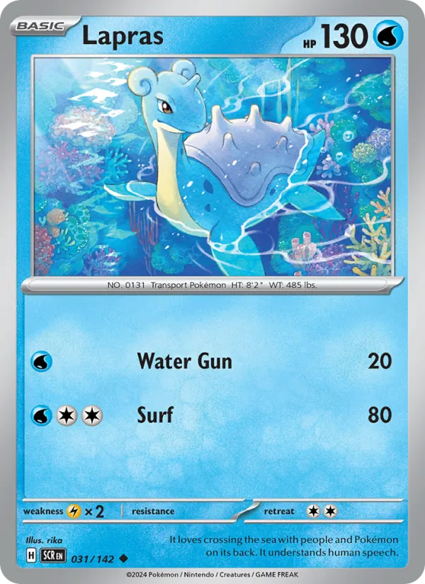Lapras 031/142