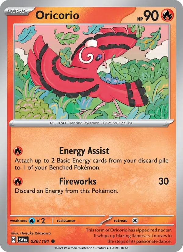 Oricorio 026/191