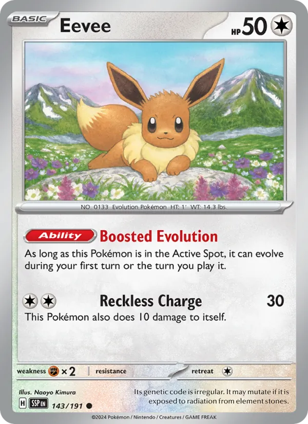 Eevee 143/191