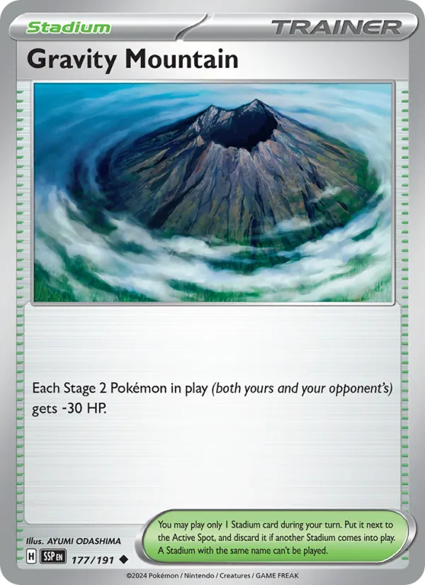 Gravity Mountain 177/191