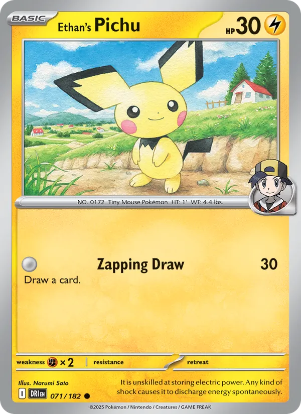 Ethan's Pichu 071/182