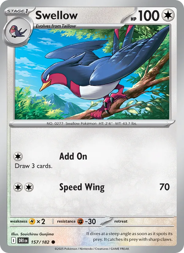 Swellow 157/182