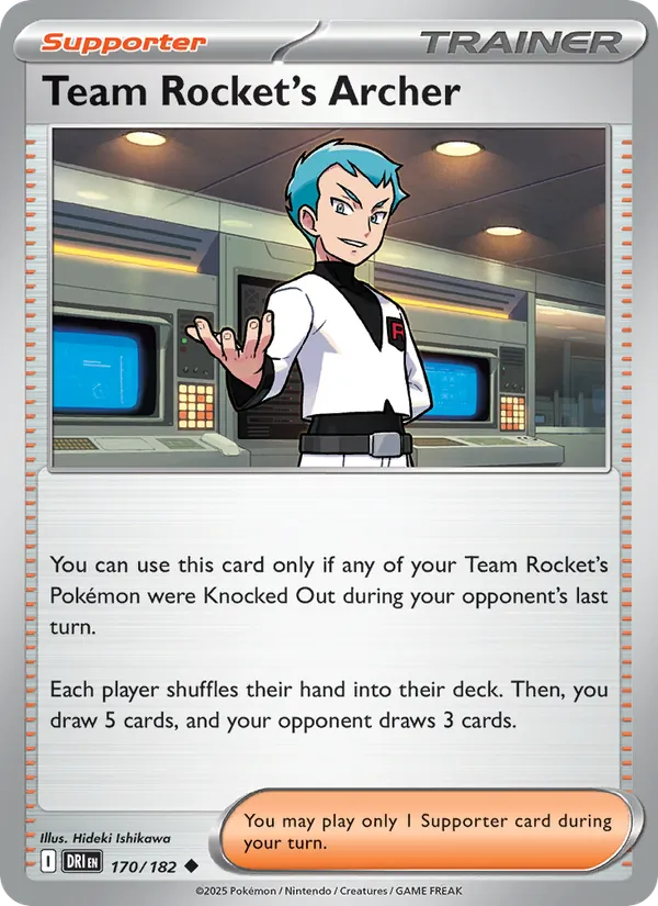 Team Rocket's Archer 170/182