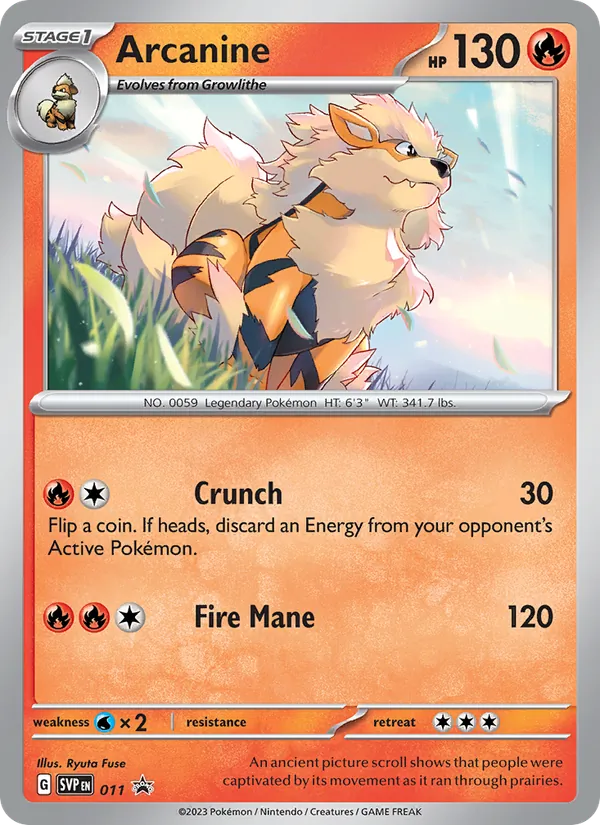 Arcanine 011/225