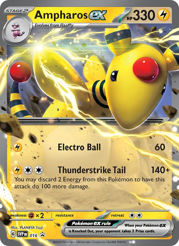 Ampharos ex 016/225