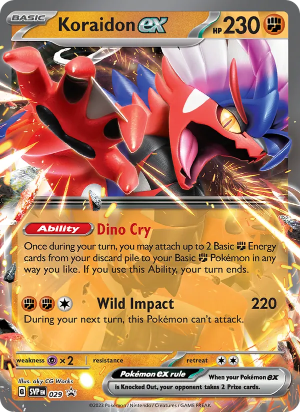 Koraidon ex 029/225