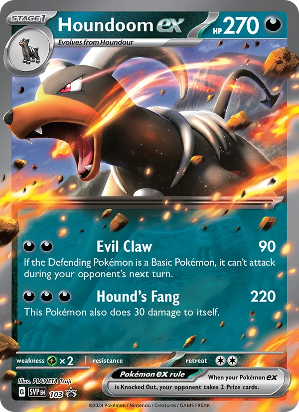 Houndoom ex 103/225