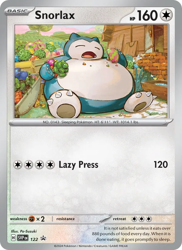 Snorlax 122/225