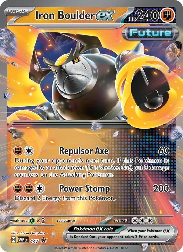 Iron Boulder ex 147/225
