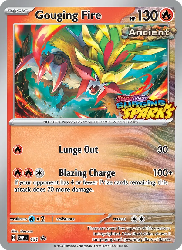 Gouging Fire 151/225