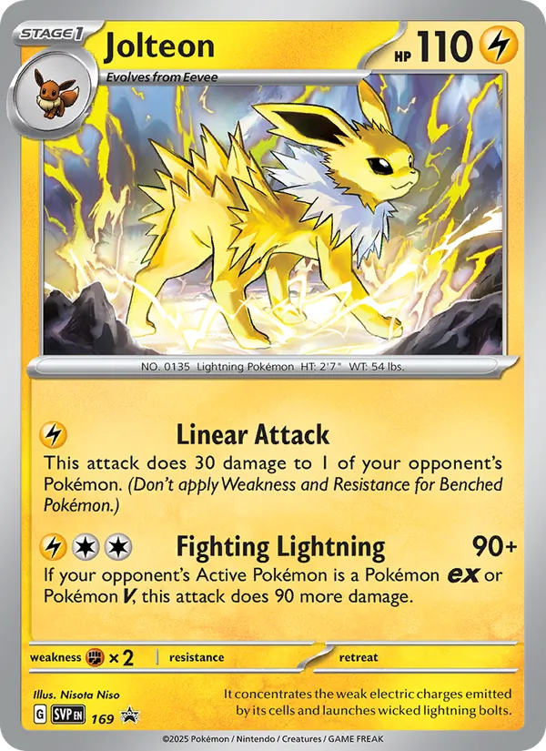 Jolteon 169/225