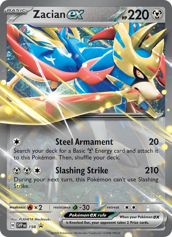 Zacian ex 198/225