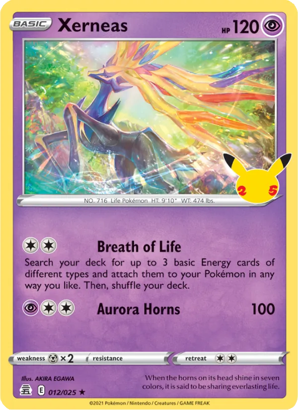 Xerneas 12/25