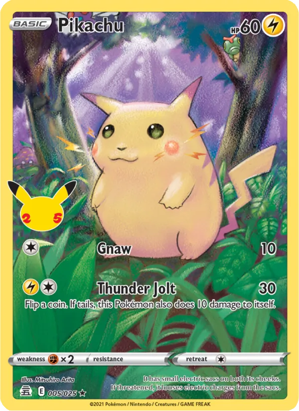 Pikachu 5/25