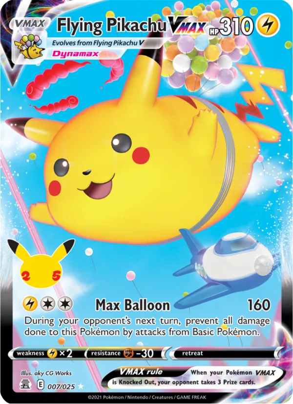 Flying Pikachu VMAX 7/25