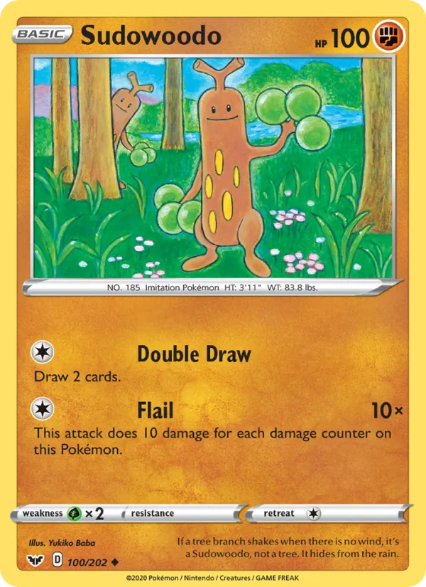 Sudowoodo 100/202