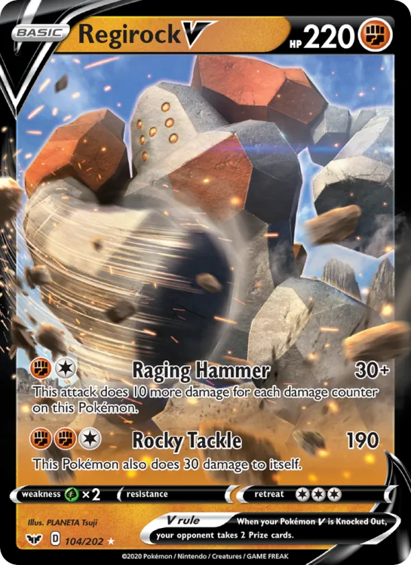 Regirock V 104/202