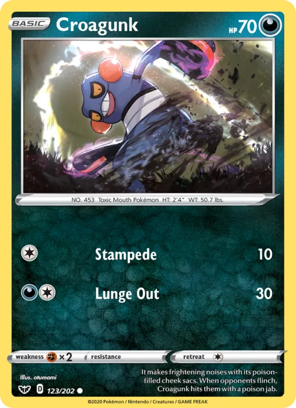 Croagunk 123/202