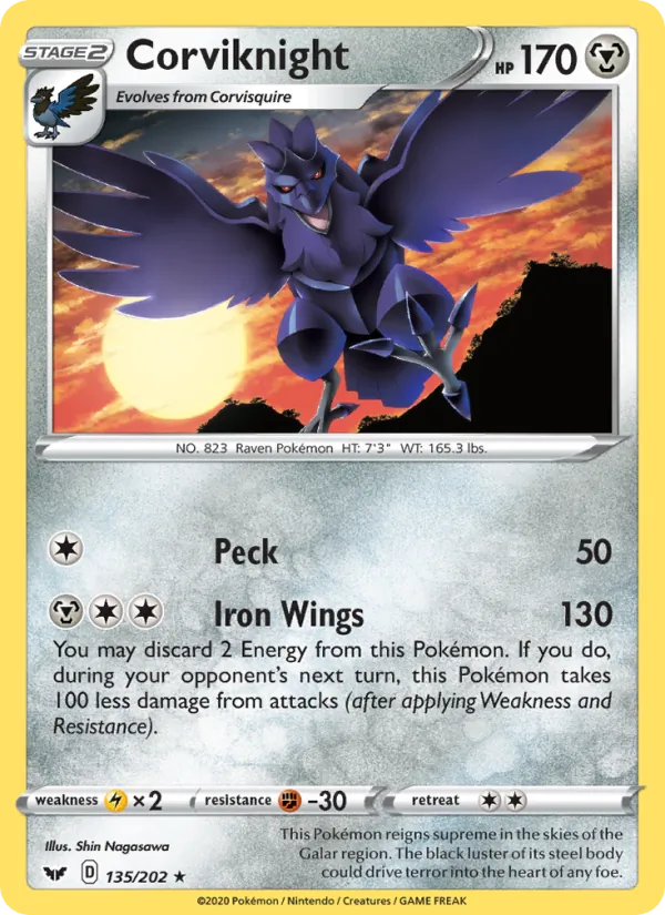 Corviknight 135/202