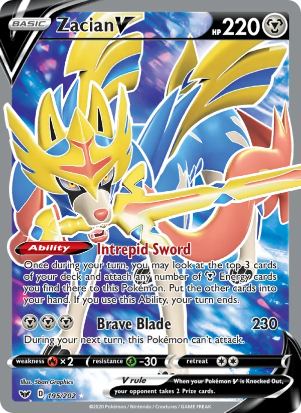 Zacian V 195/202