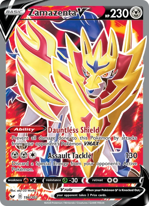 Zamazenta V 196/202