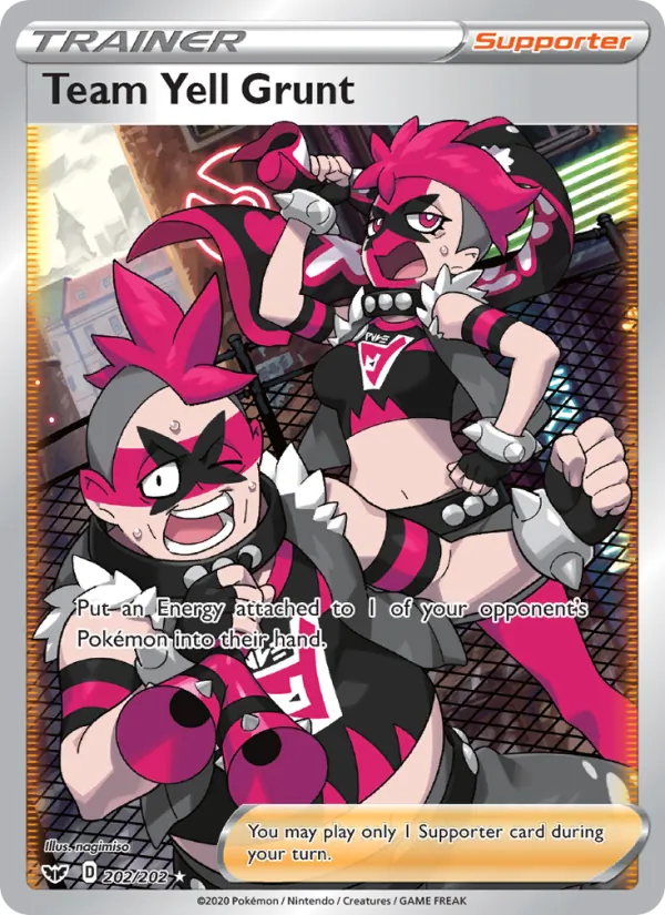 Team Yell Grunt 202/202