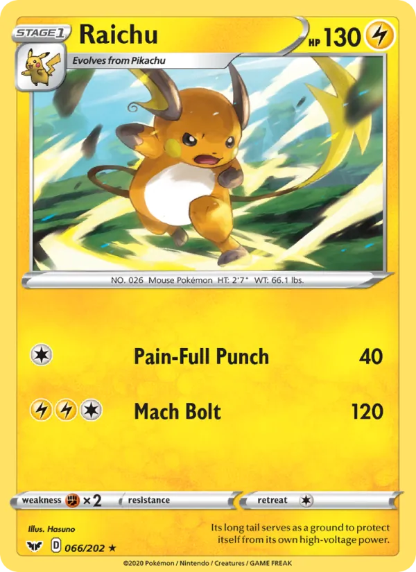 Raichu 66/202