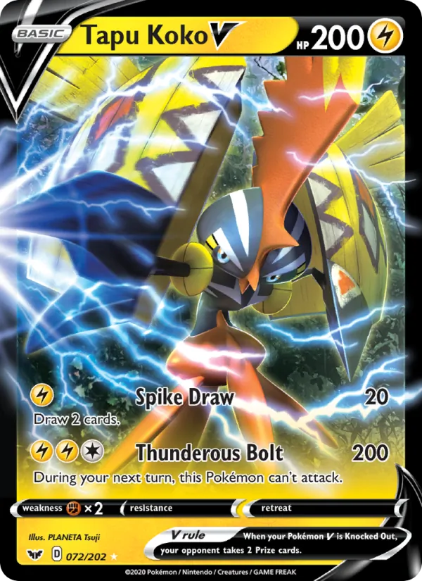 Tapu Koko V 72/202
