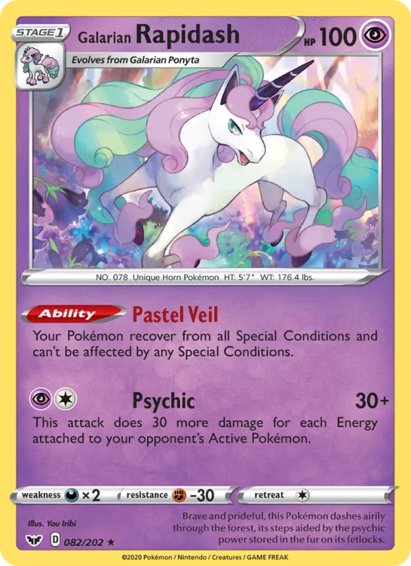 Galarian Rapidash 82/202