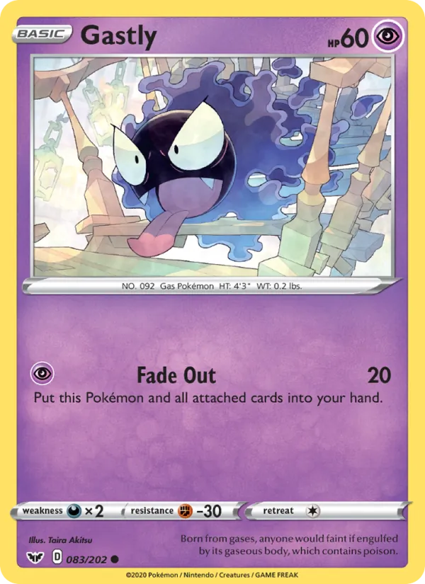 Gastly 83/202
