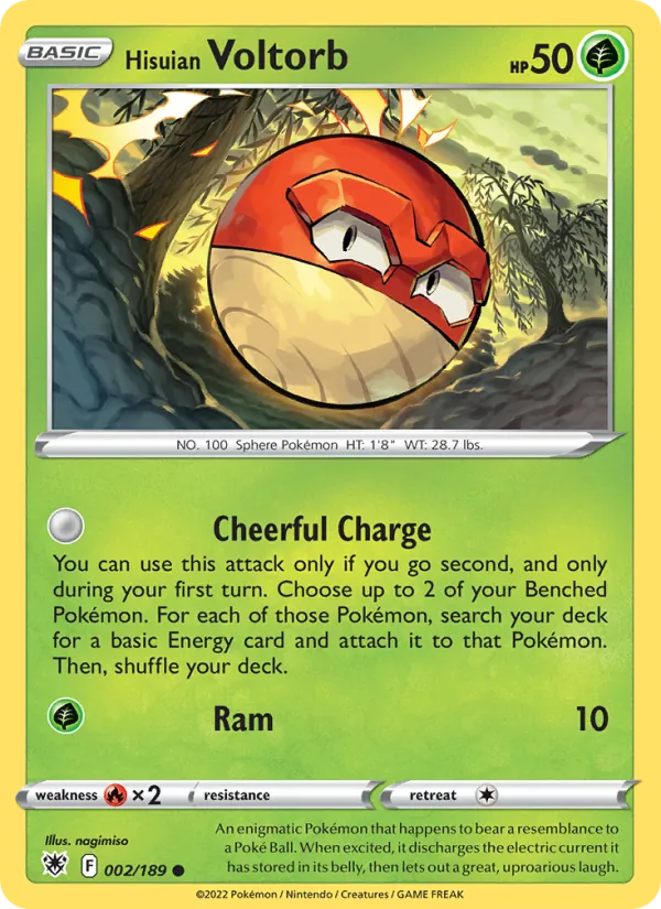 Hisuian Voltorb 002/189