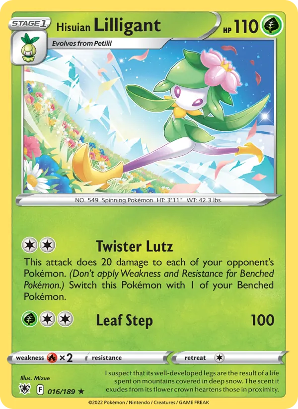 Hisuian Lilligant 016/189
