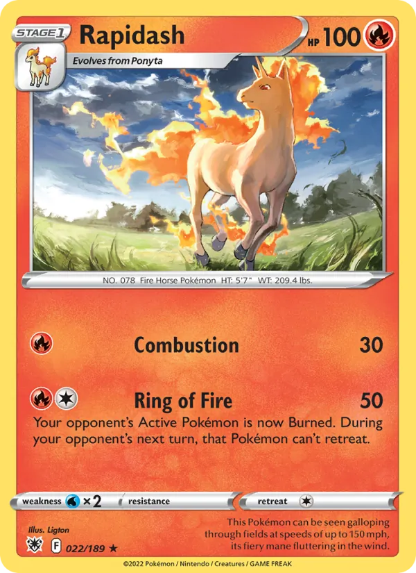 Rapidash 022/189