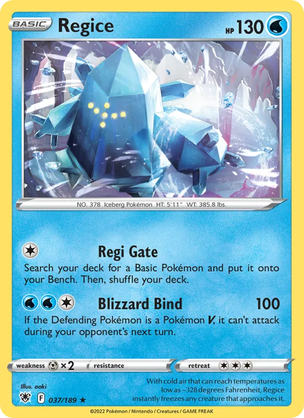 Regice 037/189