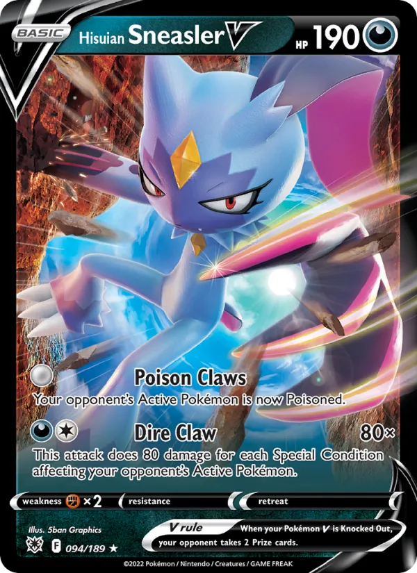 Hisuian Sneasler V 094/189