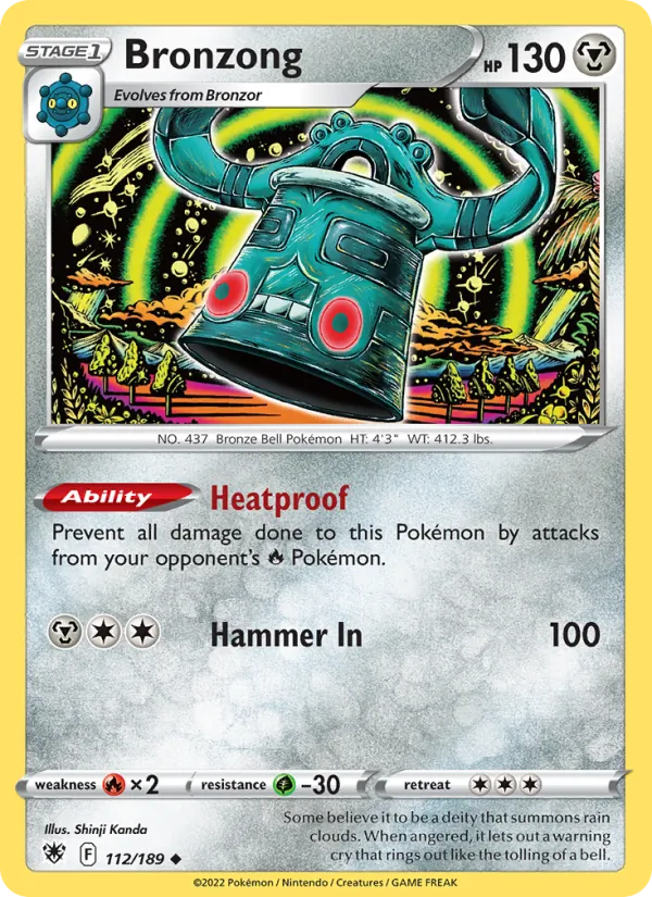 Bronzong 112/189