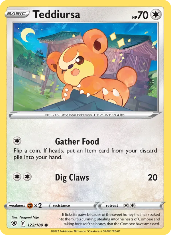 Teddiursa 122/189