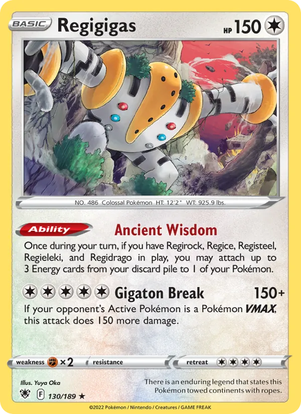 Regigigas 130/189