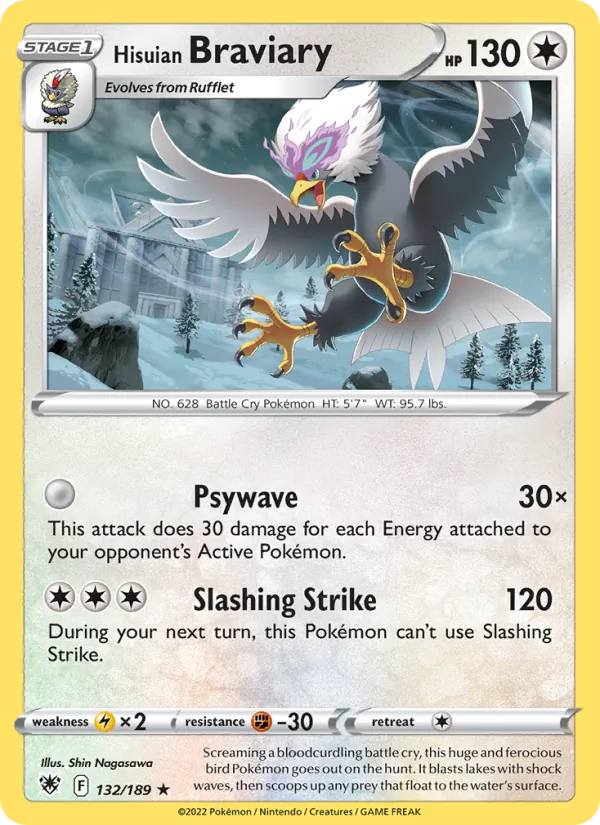 Hisuian Braviary 132/189