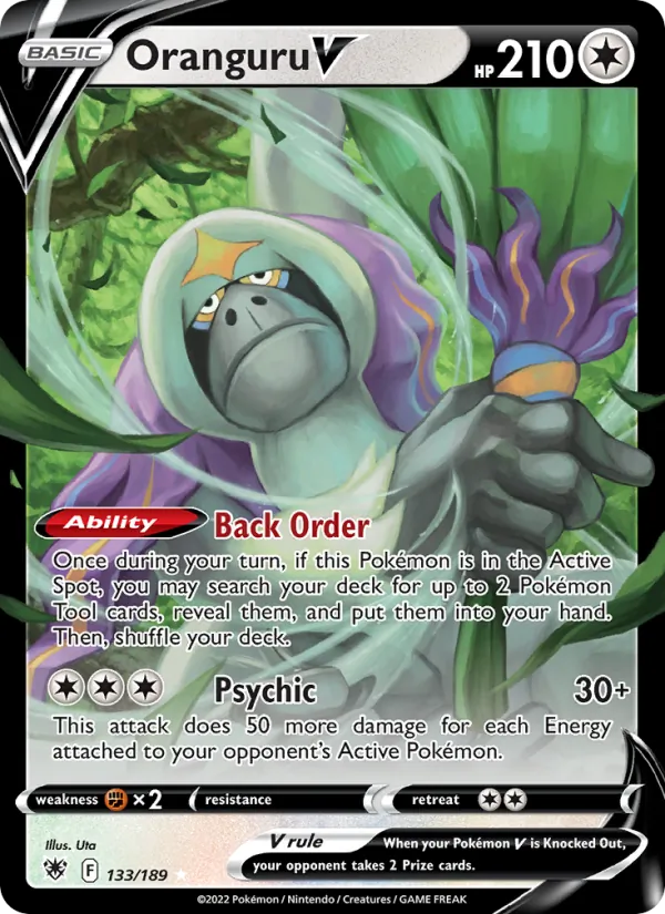 Oranguru V 133/189