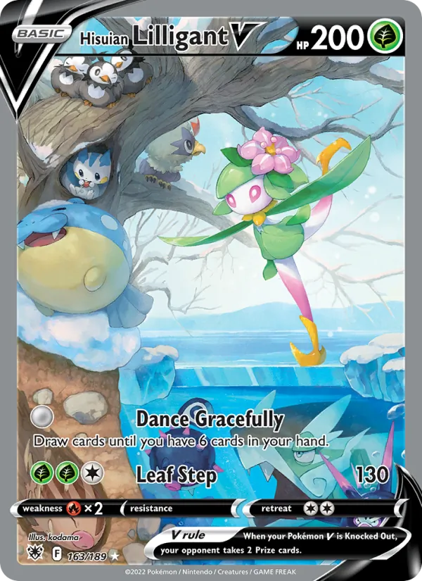 Hisuian Lilligant V 163/189