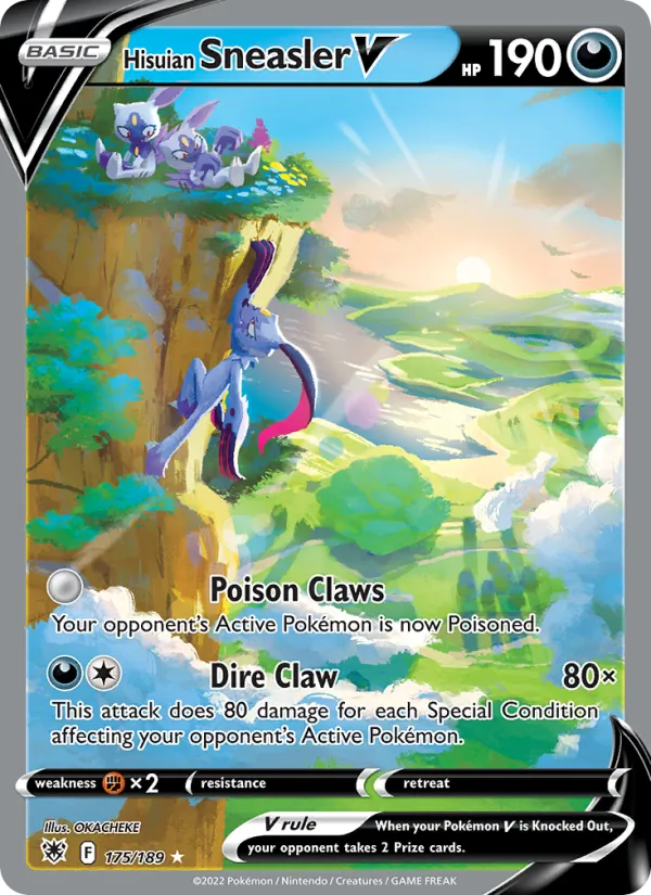 Hisuian Sneasler V 175/189