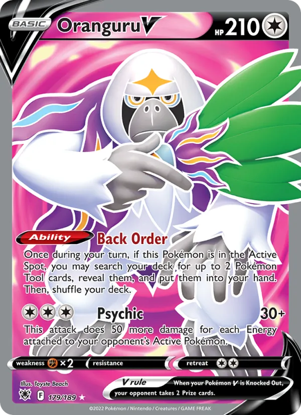 Oranguru V 179/189
