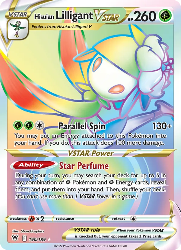 Hisuian Lilligant VSTAR 190/189