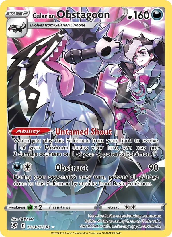 Galarian Obstagoon TG10/189