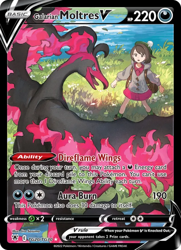 Galarian Moltres V TG20/189
