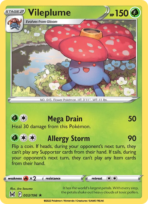 Vileplume 003/196