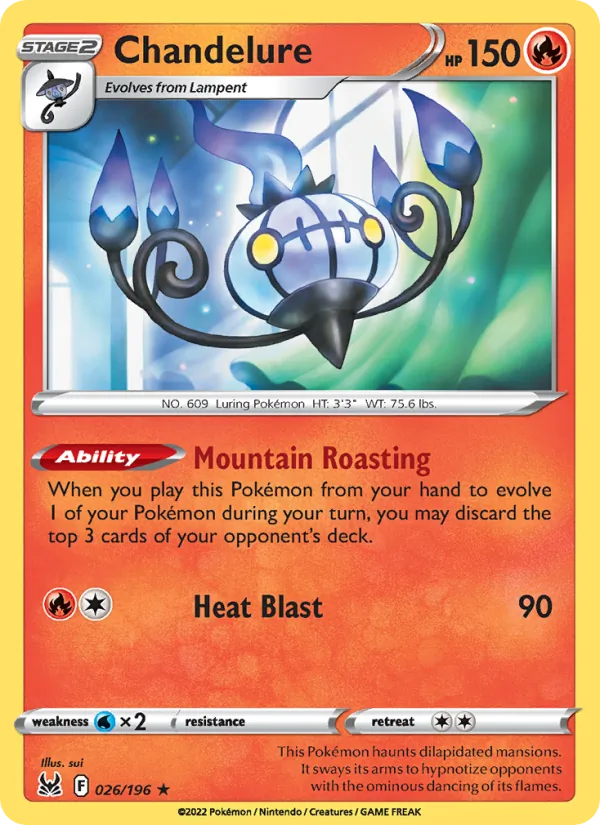 Chandelure 026/196